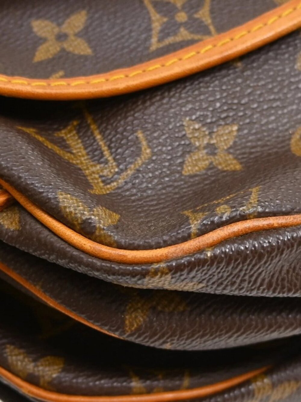 Best LOUIS VUITTON MONOGRAM SAUMUR 30 SHOULDER BAG M42256 AR0912 NQ08065 - Picture 4 of 14